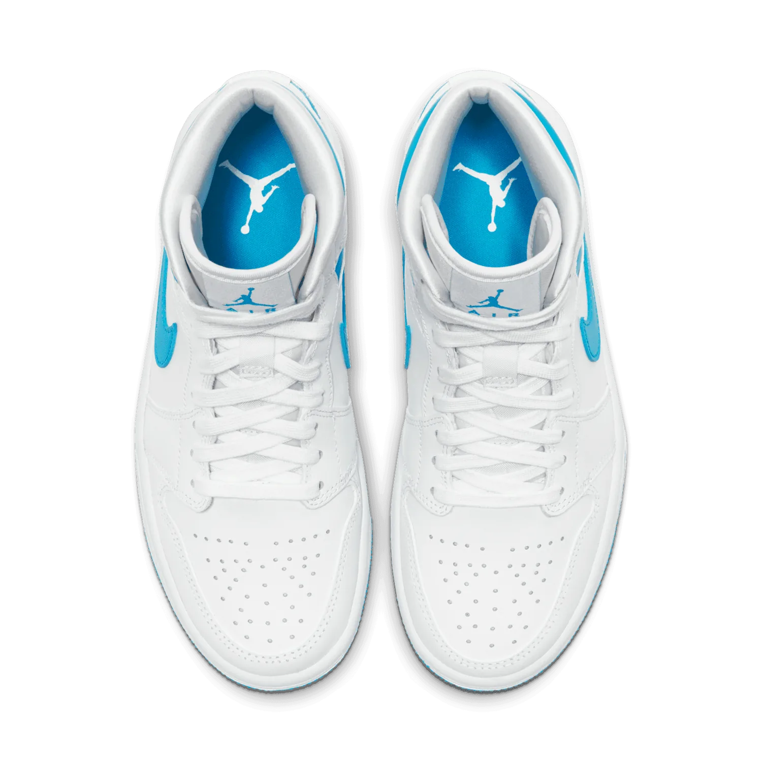 Jordan 1 Mid UNC (W) (2020) image 3
