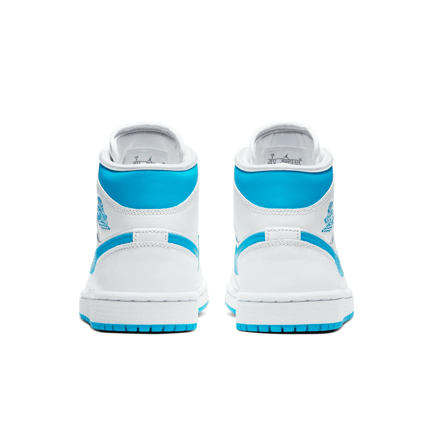 Jordan 1 Mid UNC (W) (2020) image 5