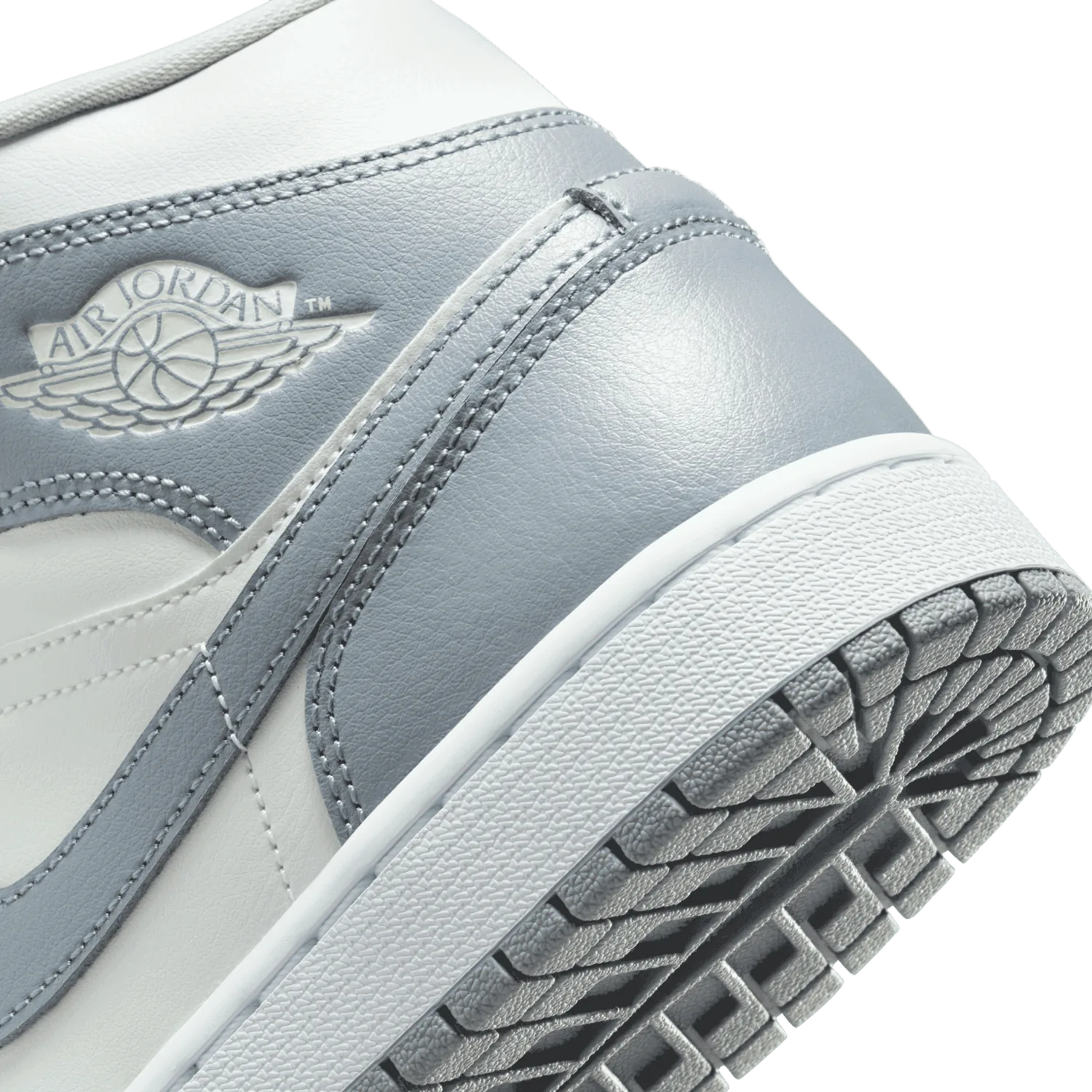 Air Jordan 1 Mid Sail Stealth (W) image 7