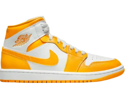 Jordan 1 Mid White Yellow (W)