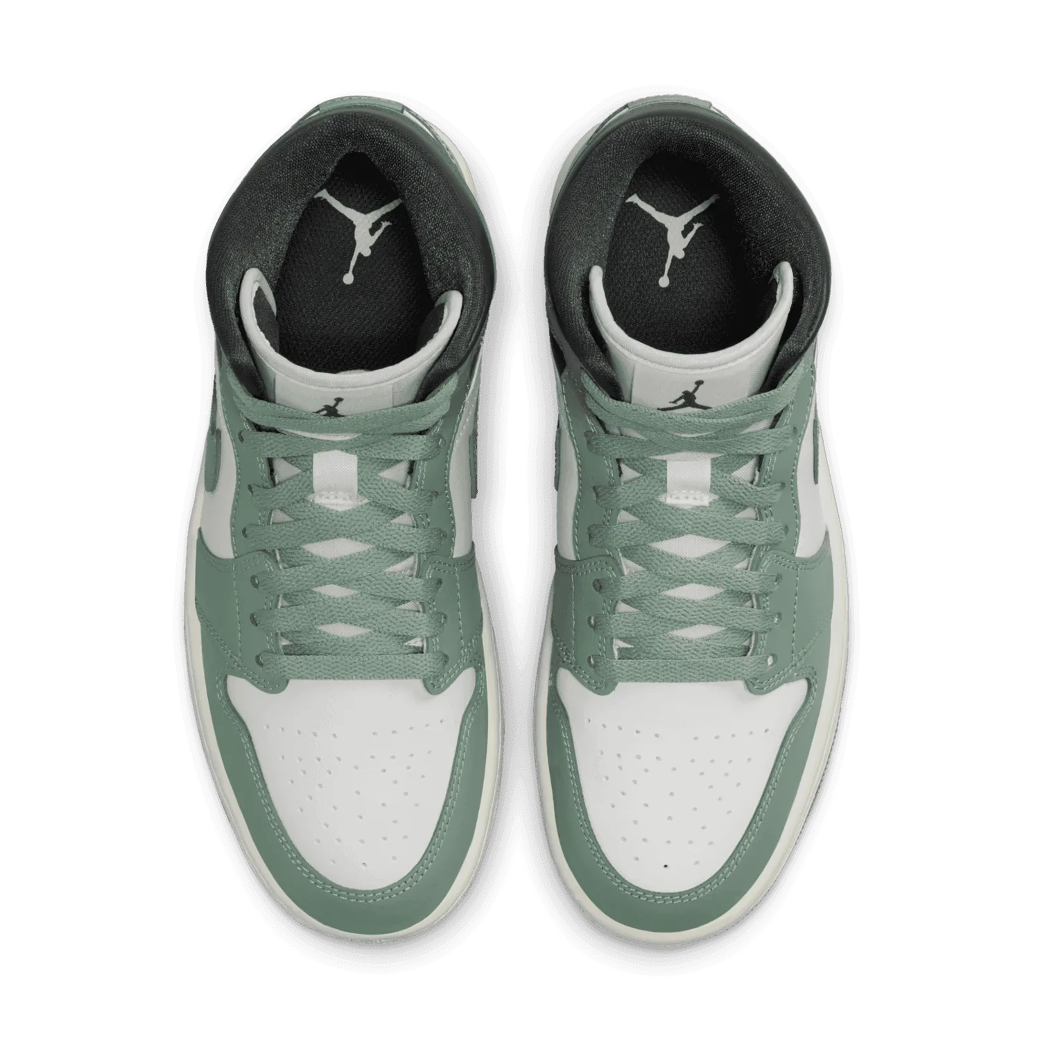 Air Jordan 1 Mid Jade Smoke (W) image 2