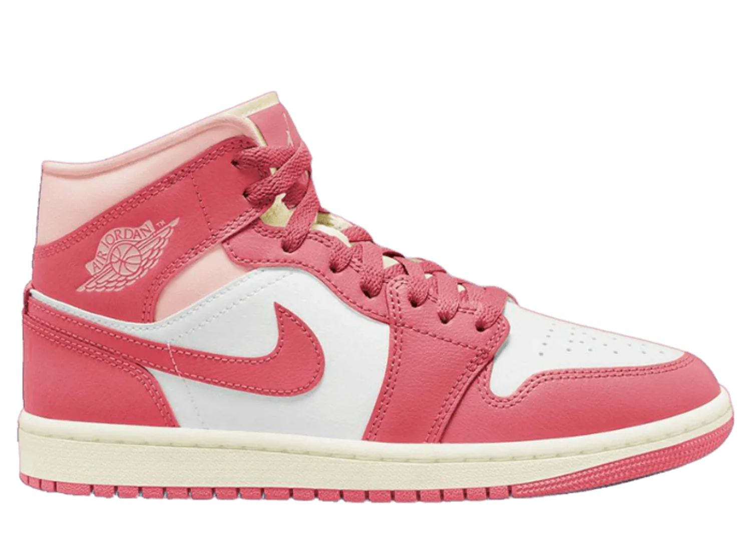 Jordan 1 Mid Strawberries & Cream (W)