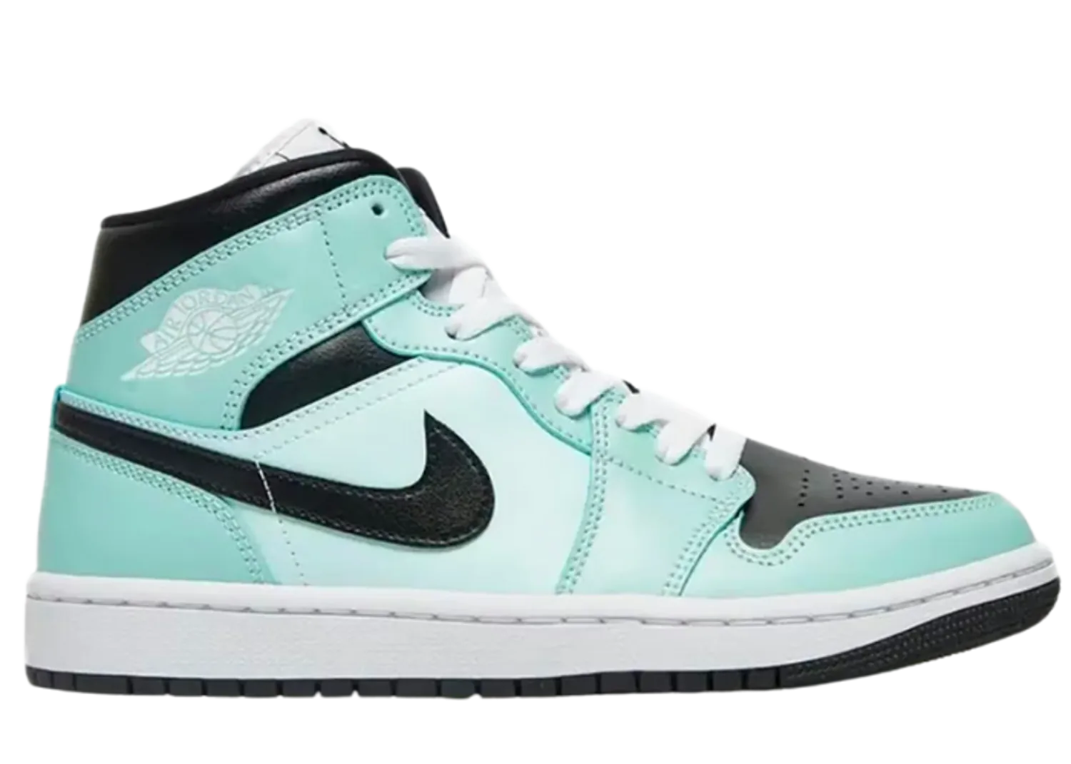 Jordan 1 Mid Aqua Blue Tint (W)