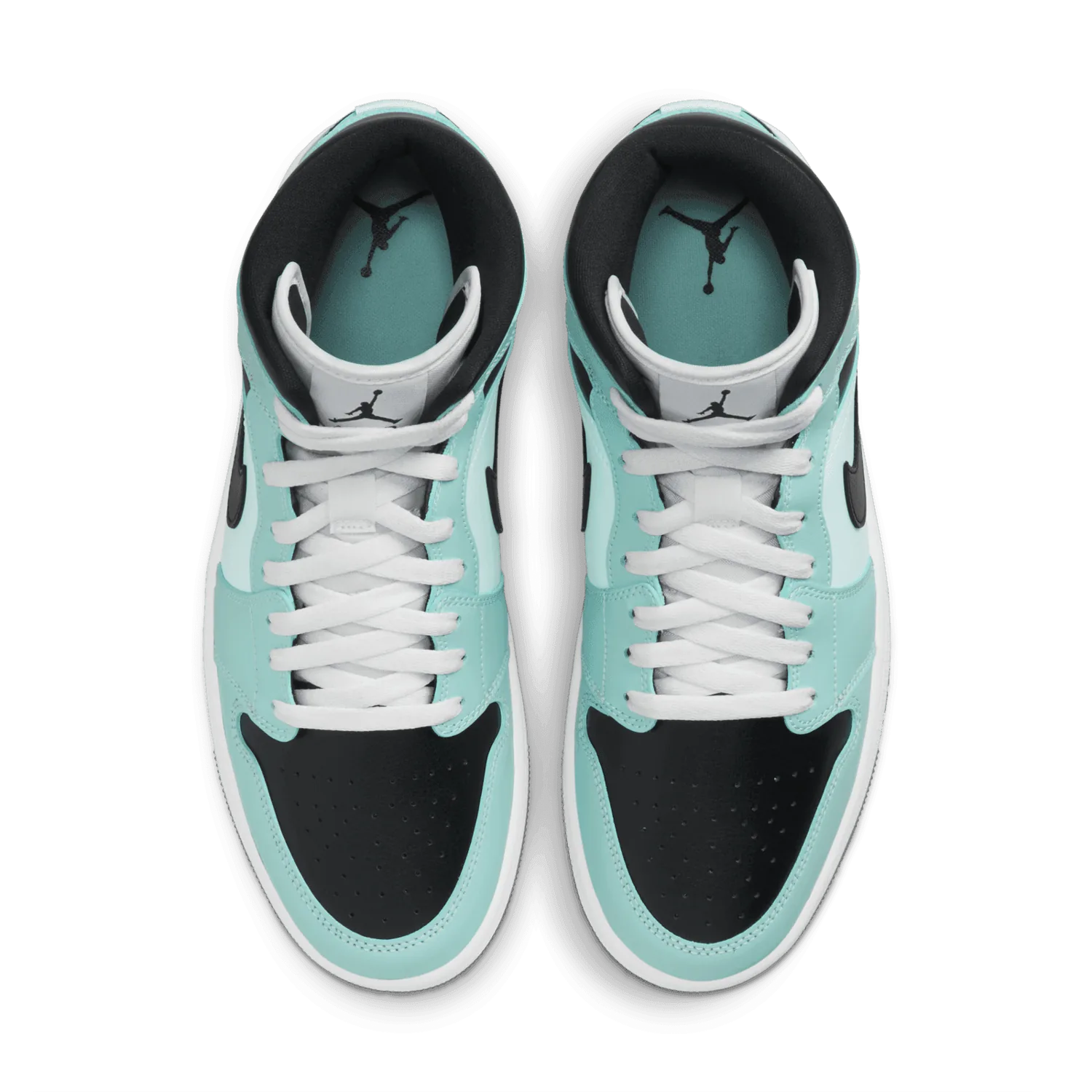 Jordan 1 Mid Aqua Blue Tint (W) image 3