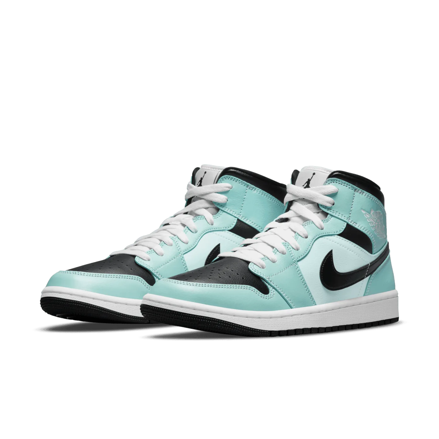 Jordan 1 Mid Aqua Blue Tint (W) image 4