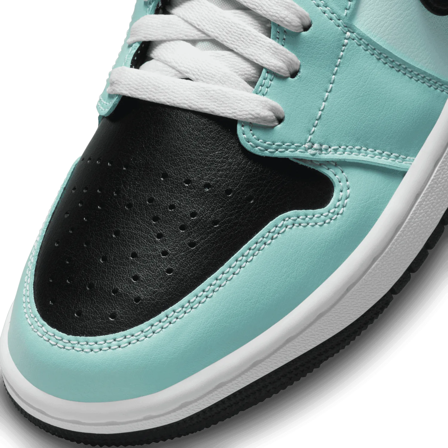 Jordan 1 Mid Aqua Blue Tint (W) image 6