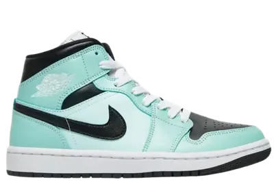 Jordan 1 Mid Aqua Blue Tint (W)