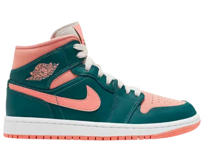 Jordan 1 Mid Dark Teal Green (W)