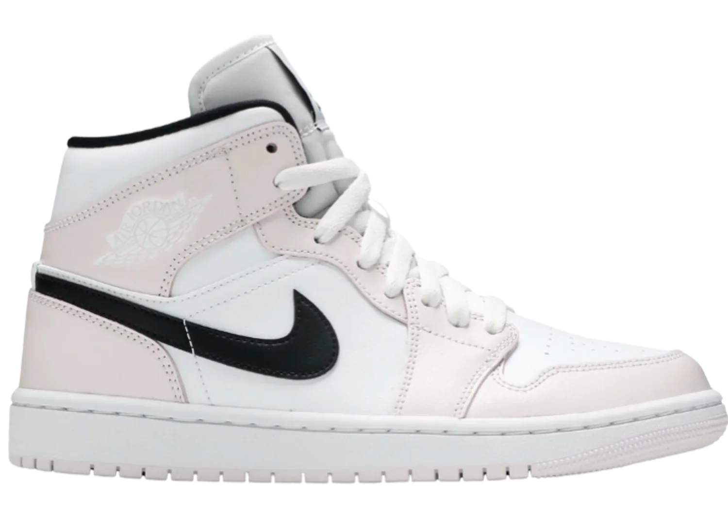 Jordan 1 Mid Barely Rose (W)