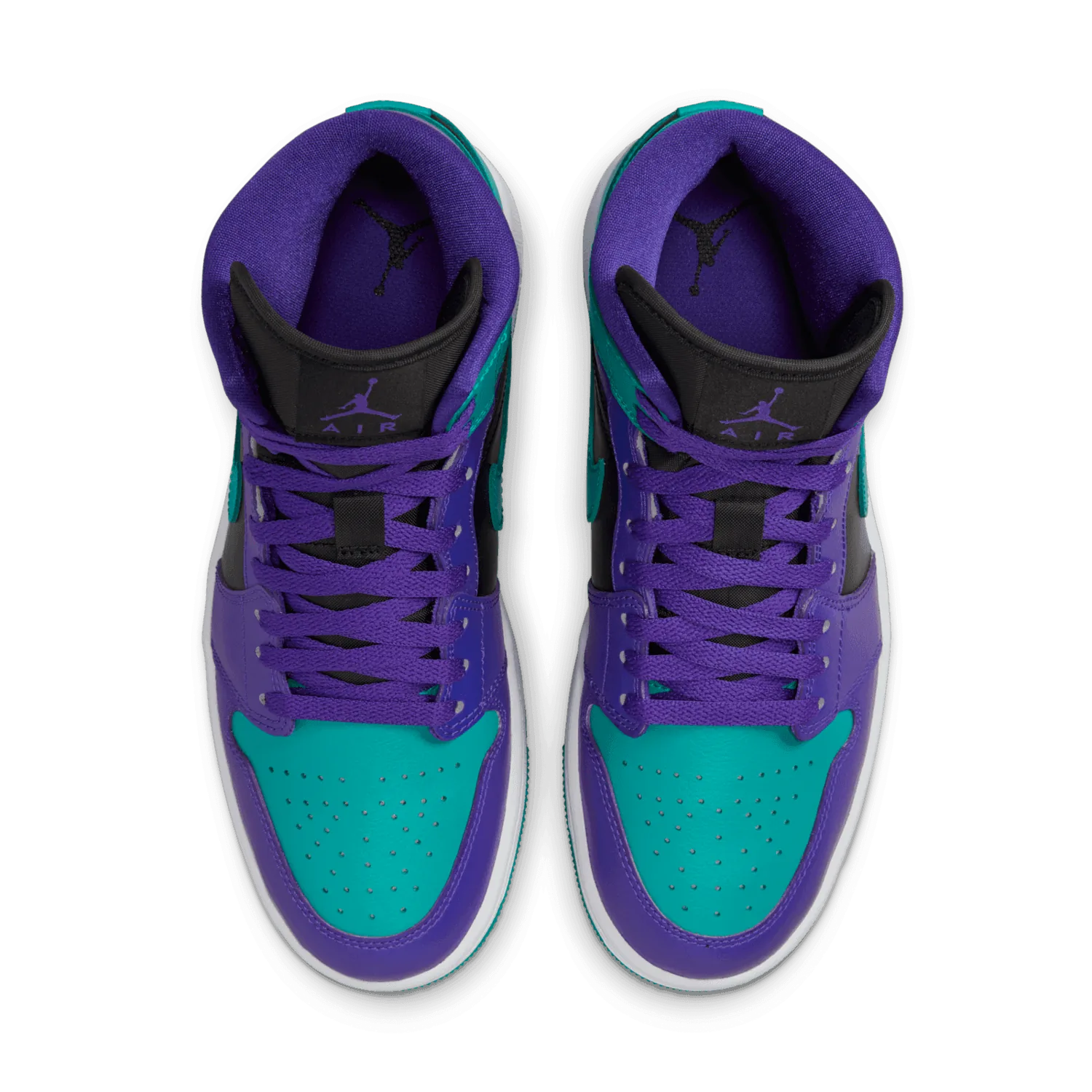 Jordan 1 Mid Black Grape (W) image 3