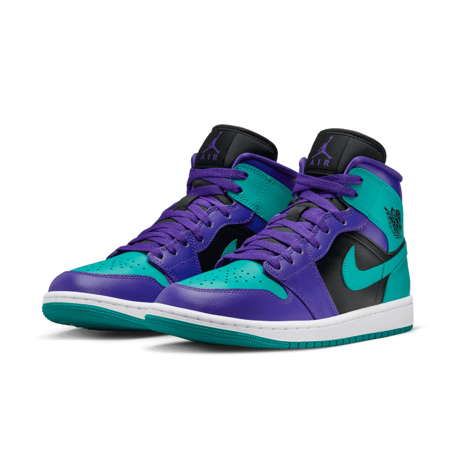 Jordan 1 Mid Black Grape (W) image 4