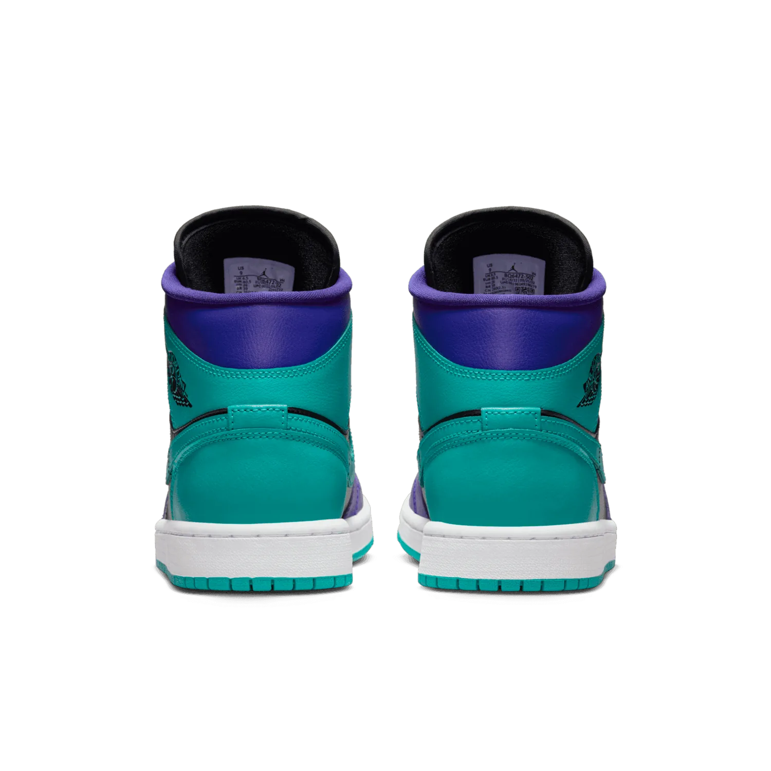 Jordan 1 Mid Black Grape (W) image 5