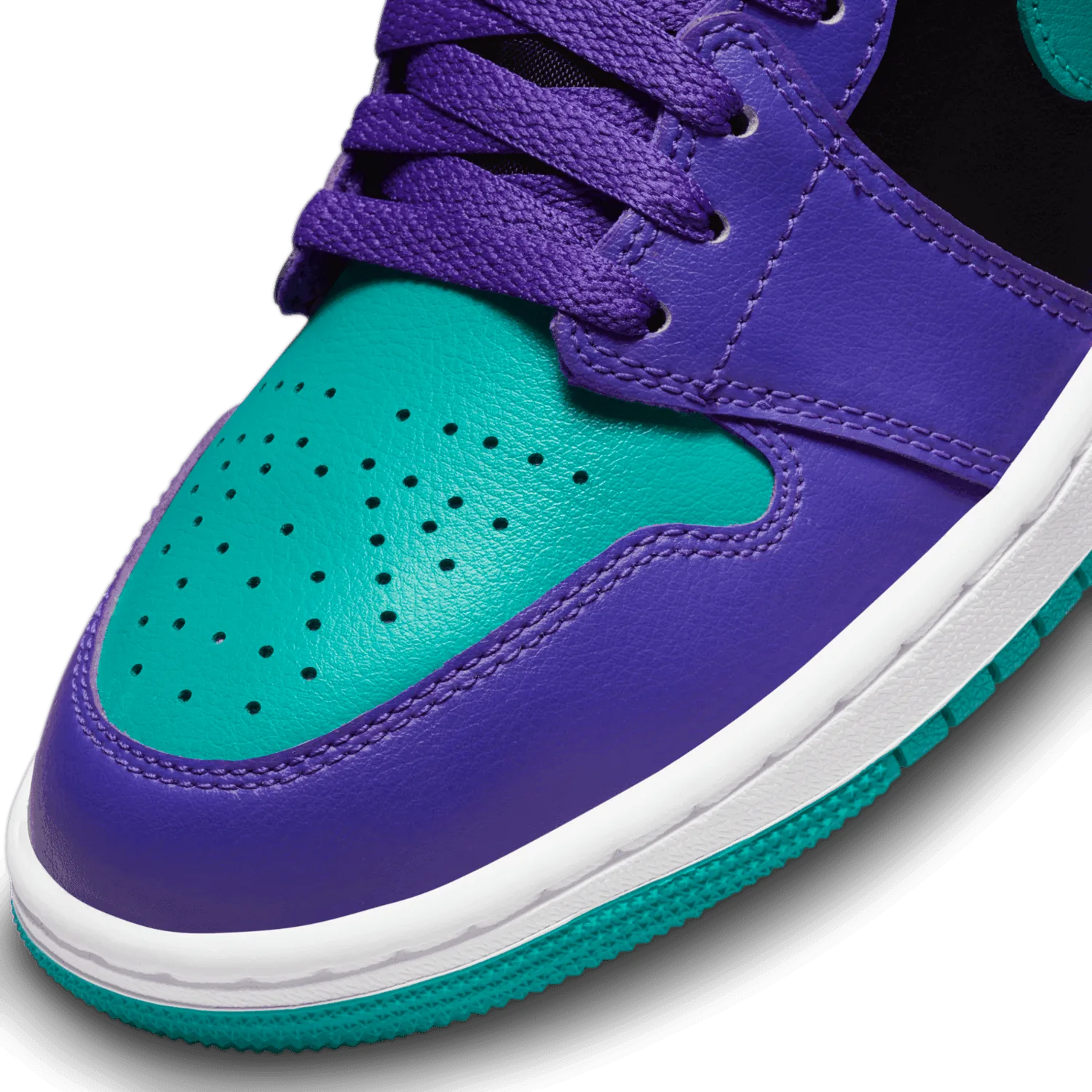 Jordan 1 Mid Black Grape (W) image 6