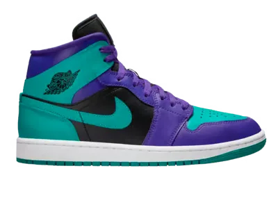 Jordan 1 Mid Black Grape (W)