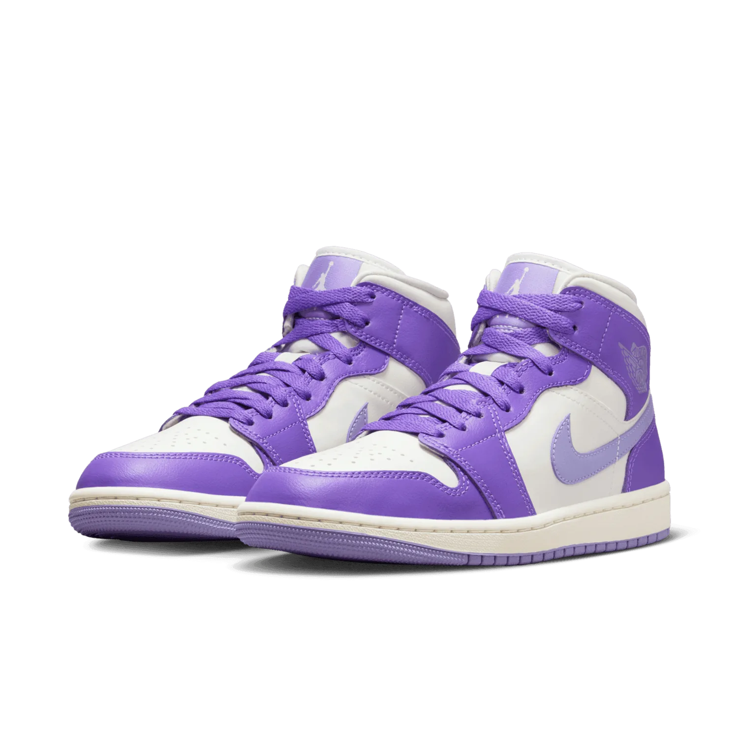 Air Jordan 1 Mid Action Grape Sky J Light Purple (W) image 4