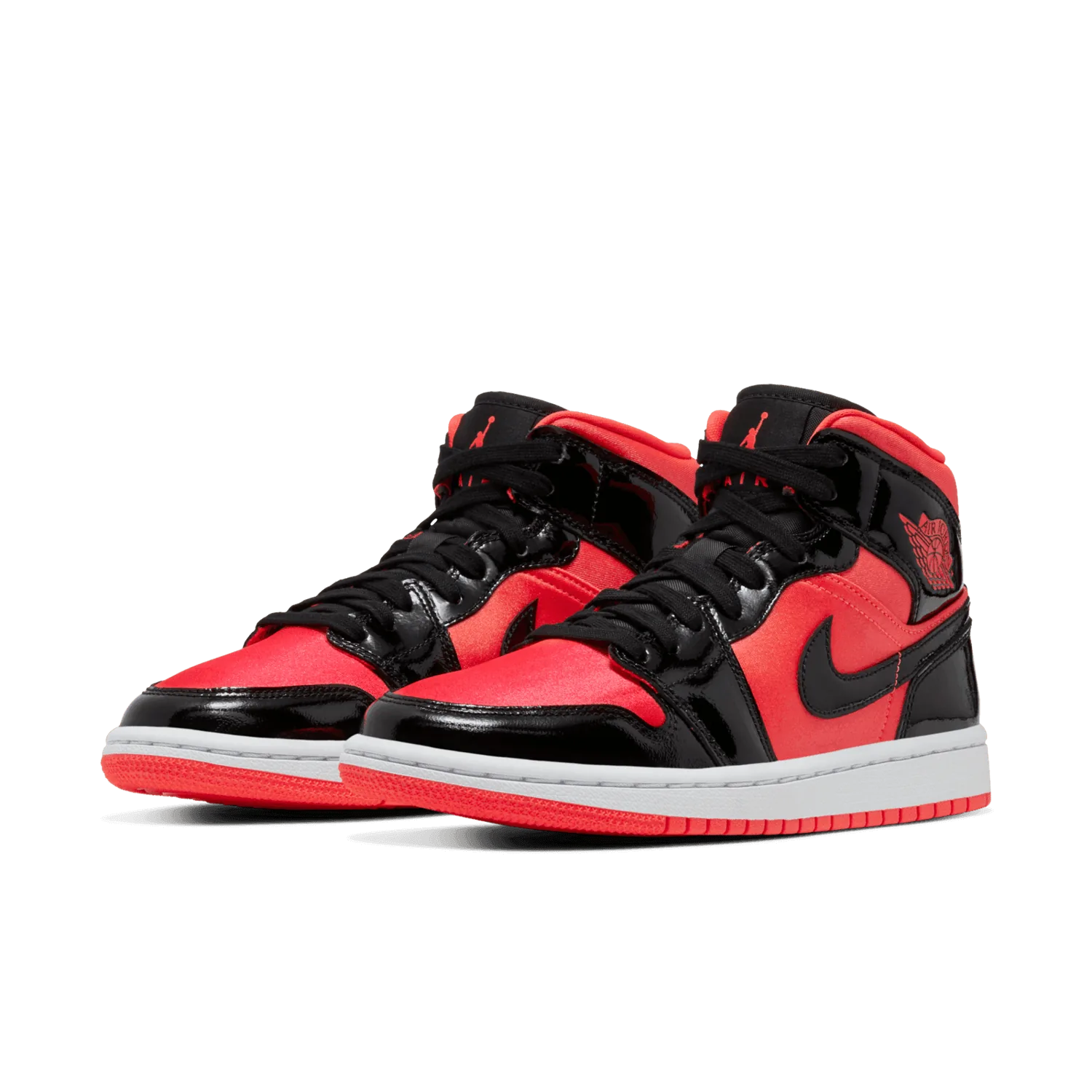 Jordan 1 Mid Hot Punch Black (W) image 4
