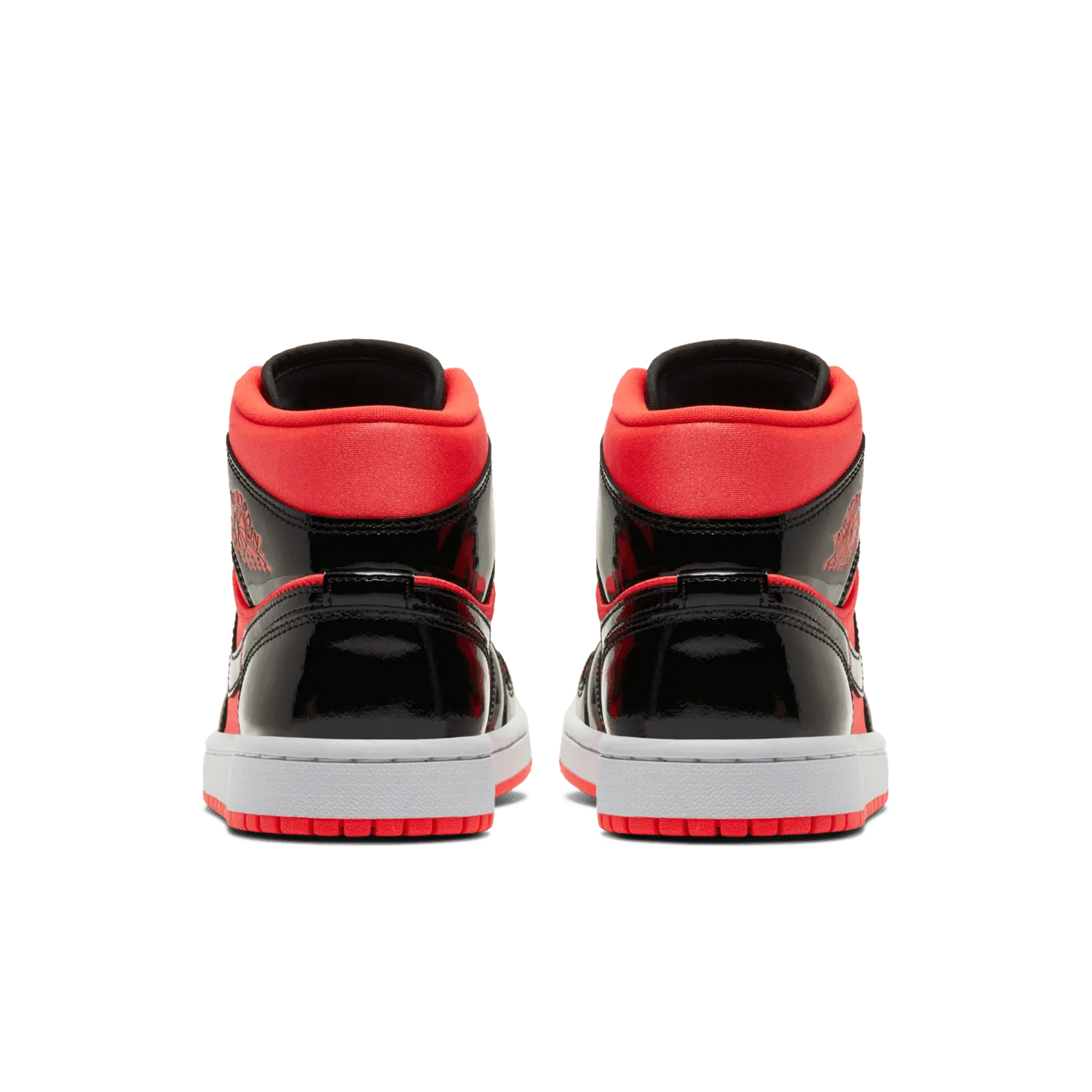 Jordan 1 Mid Hot Punch Black (W) image 5