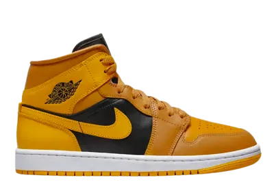 Jordan 1 Mid Golden Yellow (W)