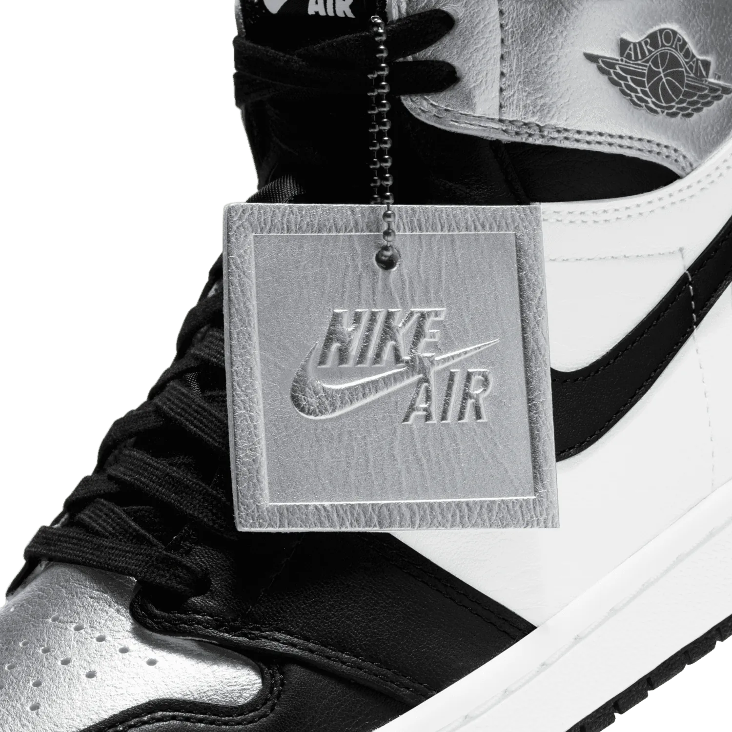 Air Jordan 1 Retro High Silver Toe (W) image 8