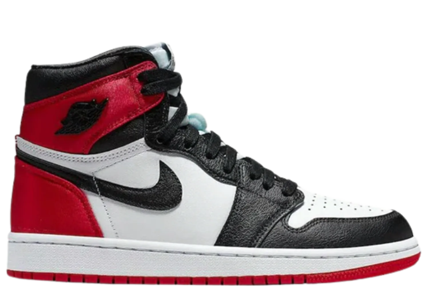 Jordan 1 Retro High Satin Black Toe (W)