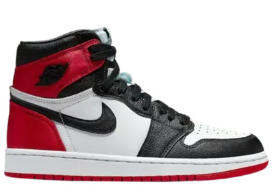Jordan 1 Retro High Satin Black Toe (W)