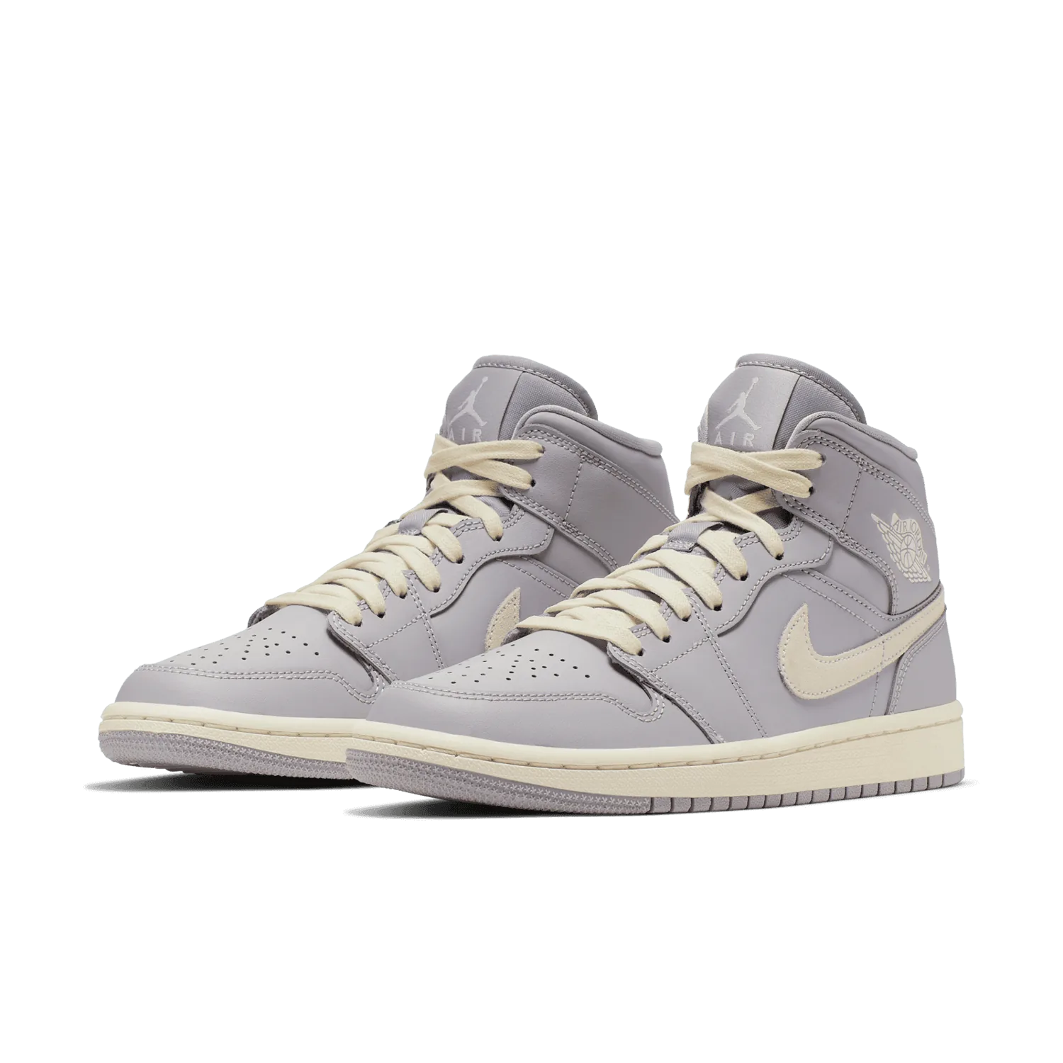 Jordan 1 Mid Atmosphere Grey Pale Ivory (W) image 4