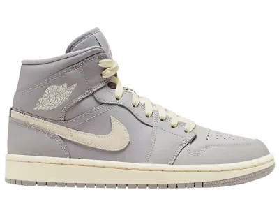 Jordan 1 Mid Atmosphere Grey Pale Ivory (W)
