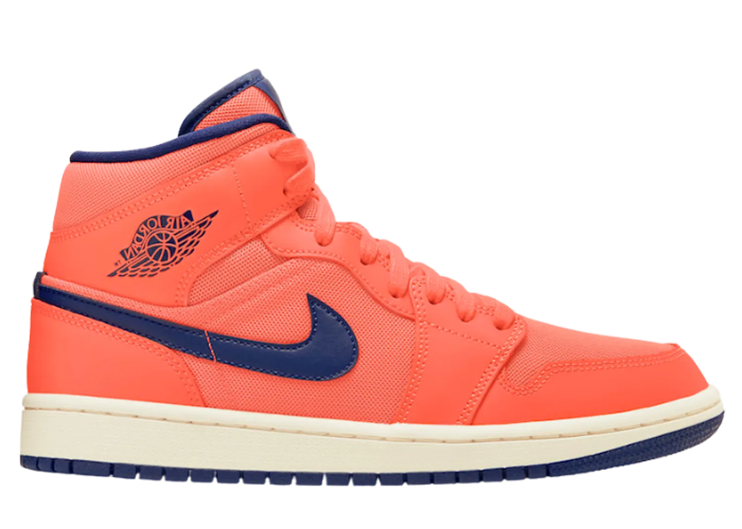 Jordan 1 Mid Turf Orange Blue Void (W)