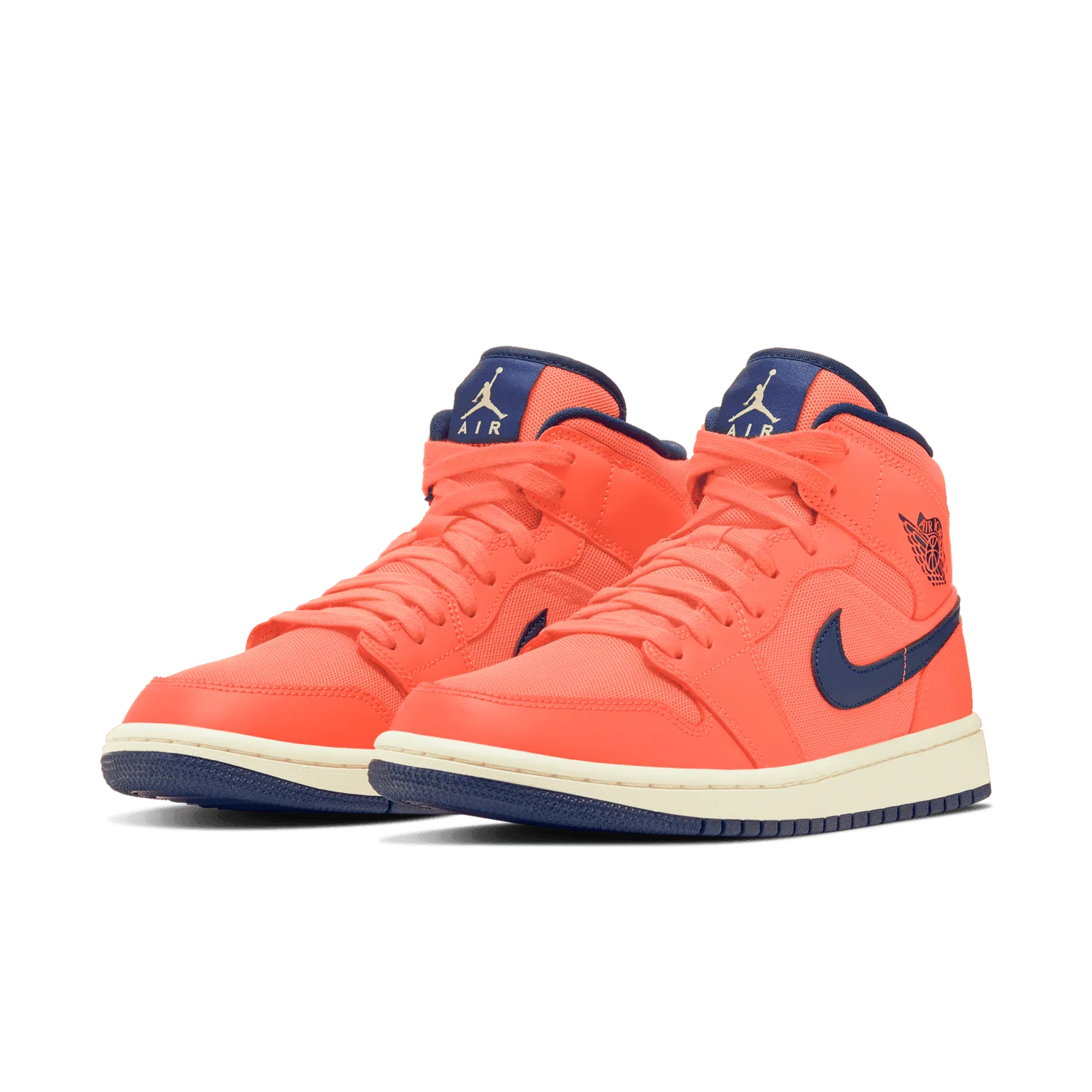 Jordan 1 Mid Turf Orange Blue Void (W) image 4