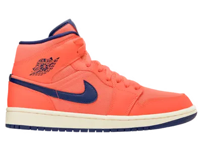 Jordan 1 Mid Turf Orange Blue Void (W)