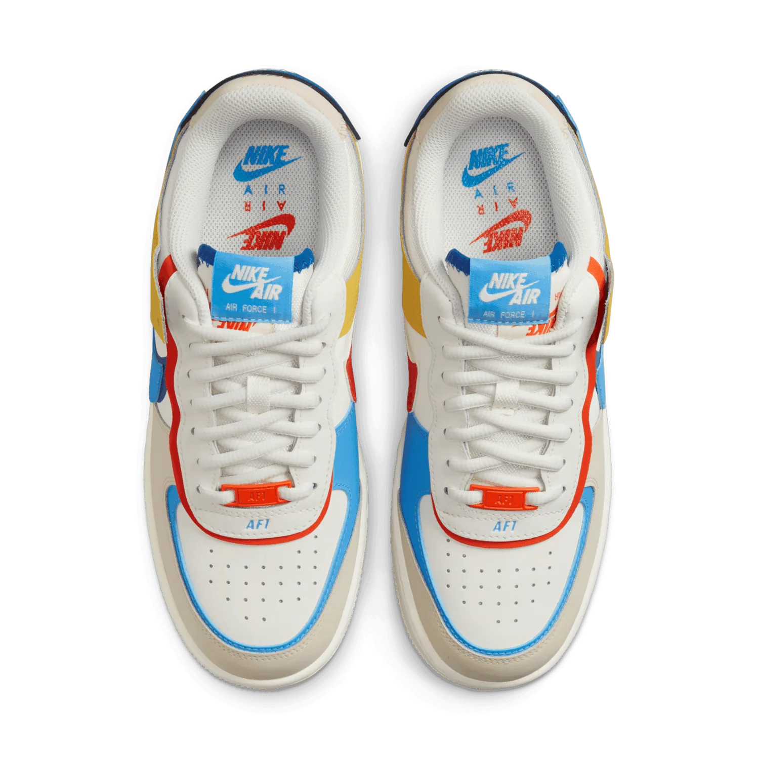 Nike Air Force 1 Low Shadow Rush Orange University Blue (W) image 3