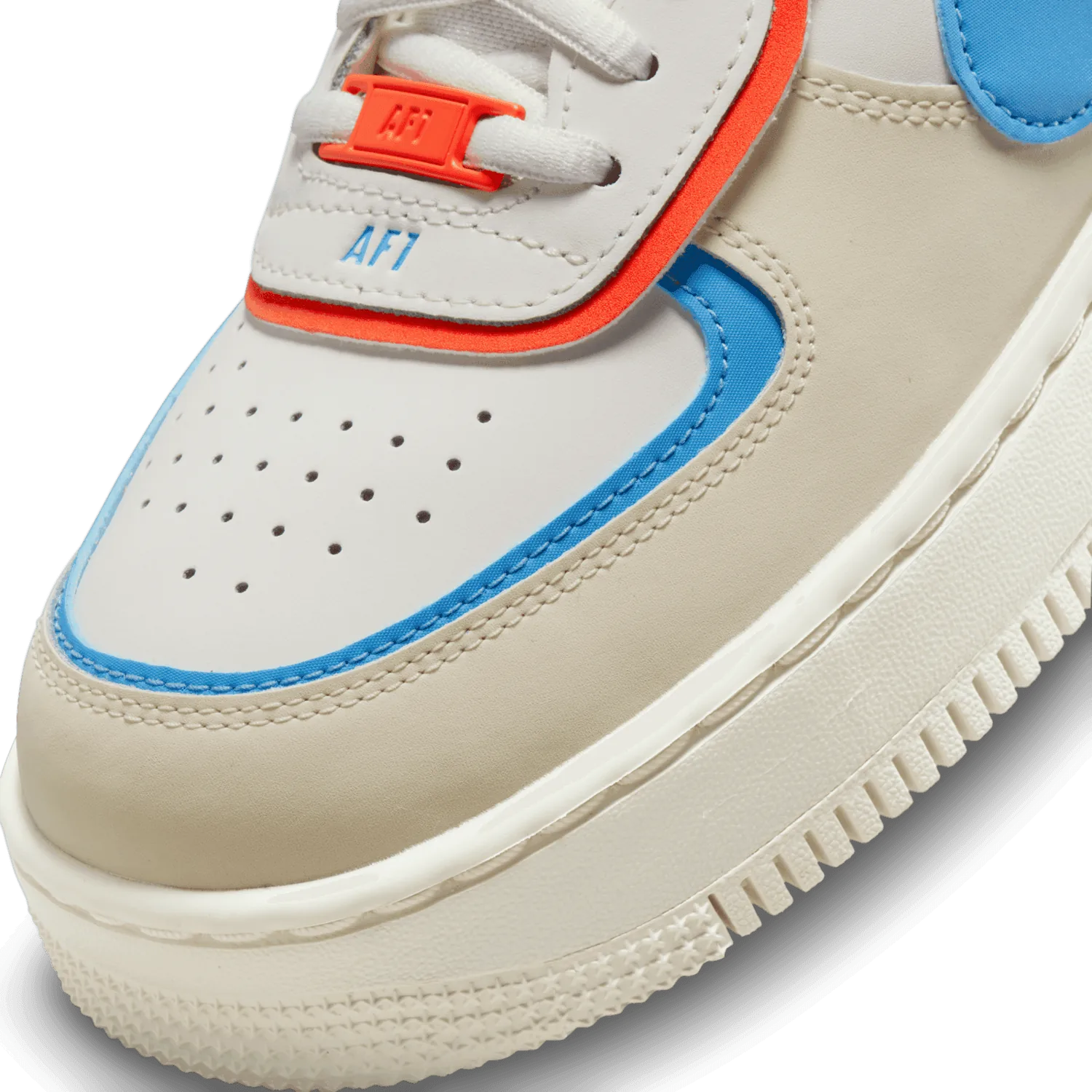 Nike Air Force 1 Low Shadow Rush Orange University Blue (W) image 6