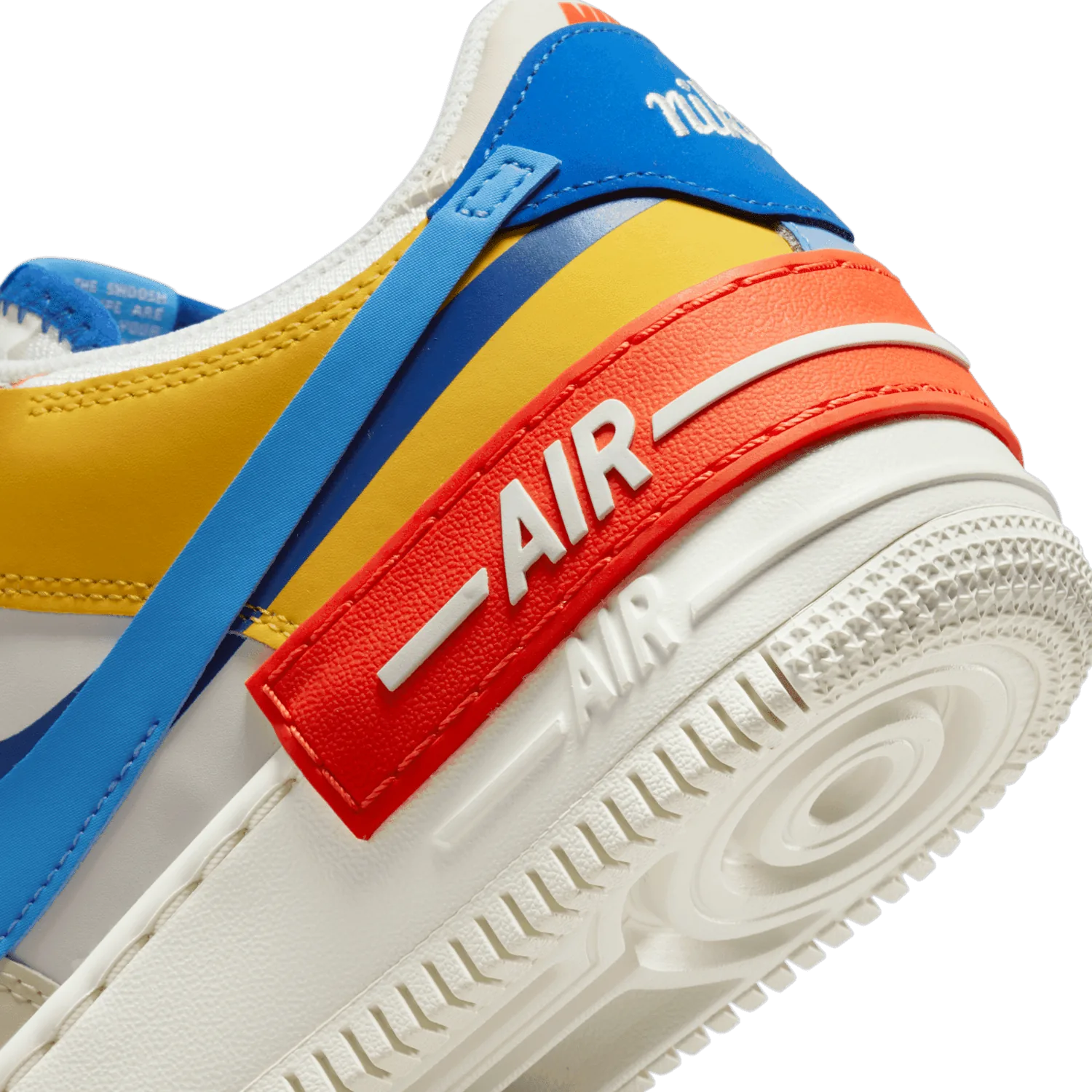 Nike Air Force 1 Low Shadow Rush Orange University Blue (W) image 7
