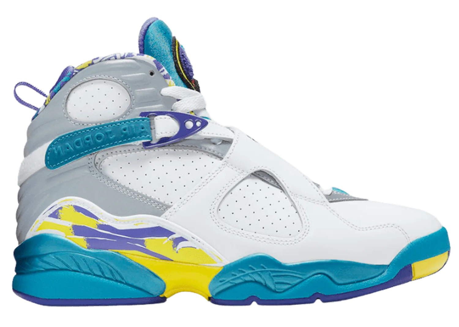 Jordan 8 Retro White Aqua 2019 (W)