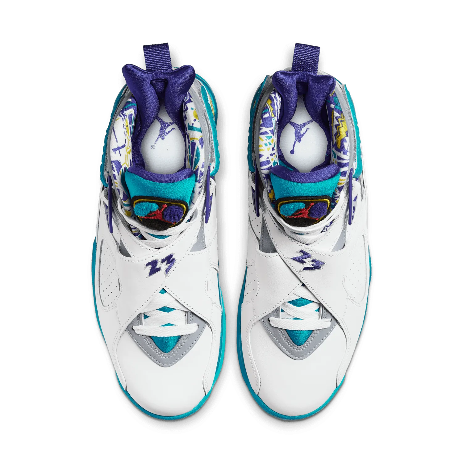 Jordan 8 Retro White Aqua 2019 (W) image 3