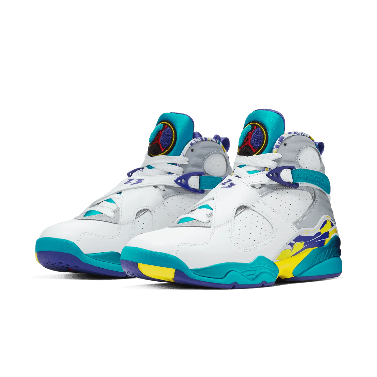 Jordan 8 Retro White Aqua 2019 (W) image 4