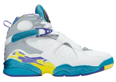 Jordan 8 Retro White Aqua 2019 (W)