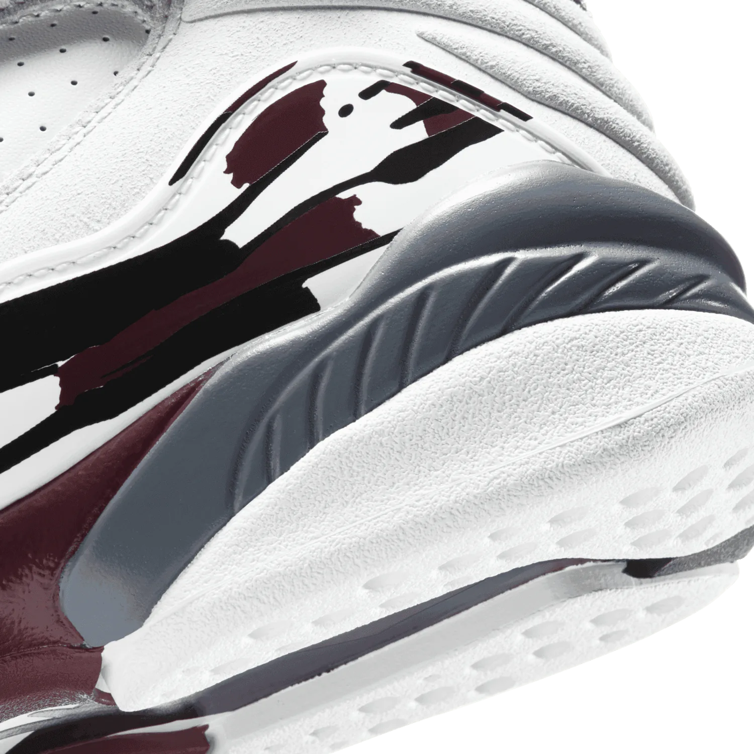 Jordan 8 Retro White Burgundy (W) image 7