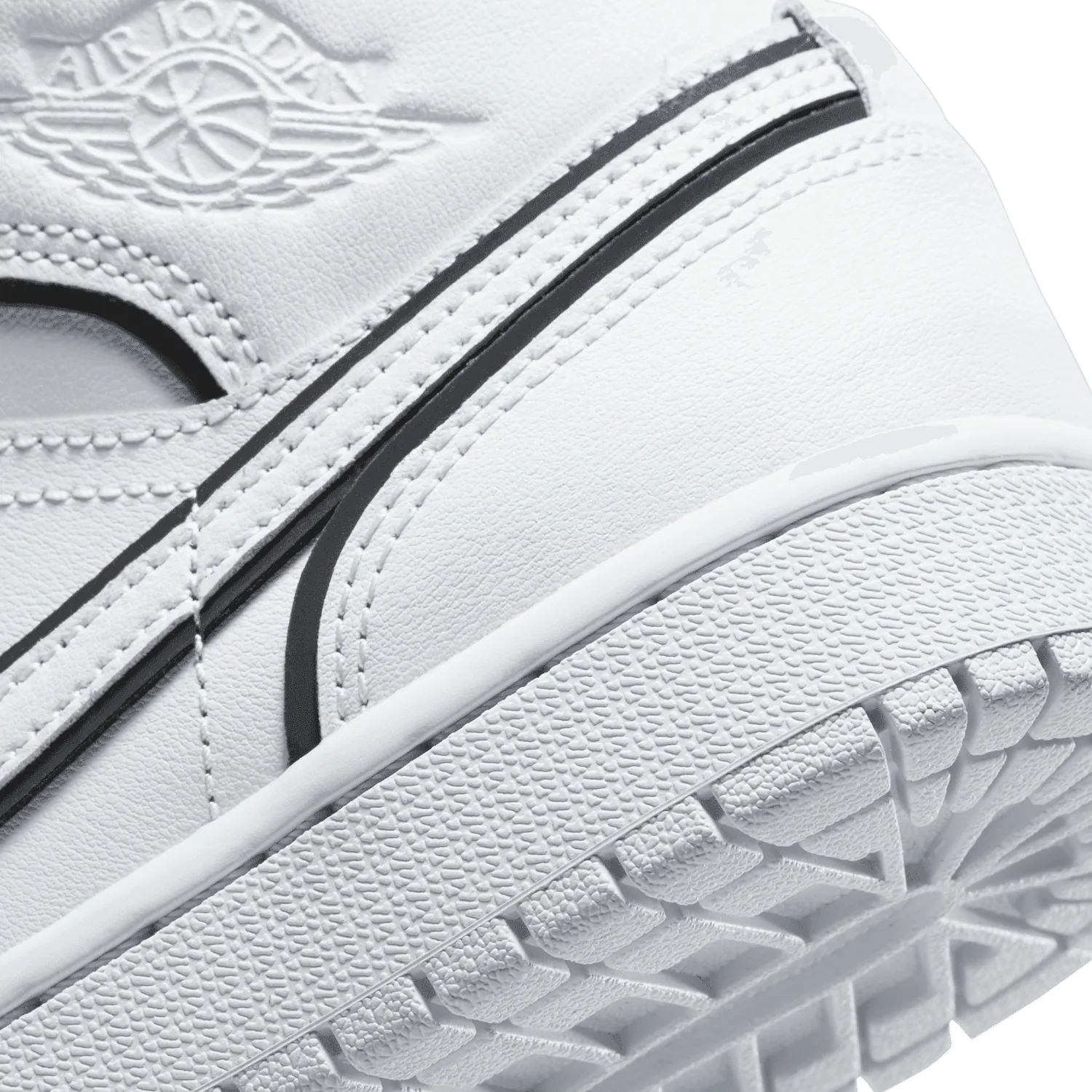 Jordan 1 Mid Iridescent Reflective White (W) image 3