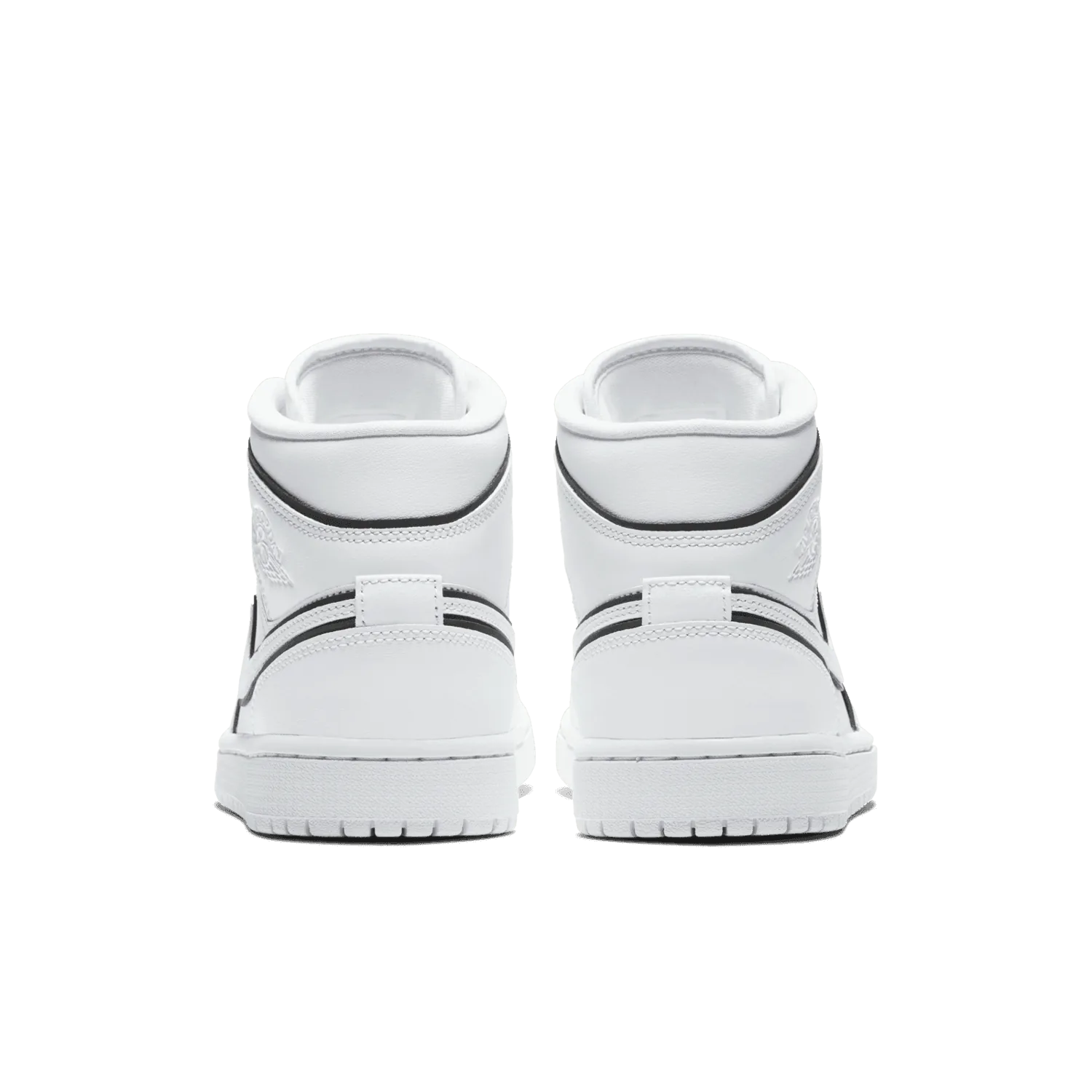 Jordan 1 Mid Iridescent Reflective White (W) image 7