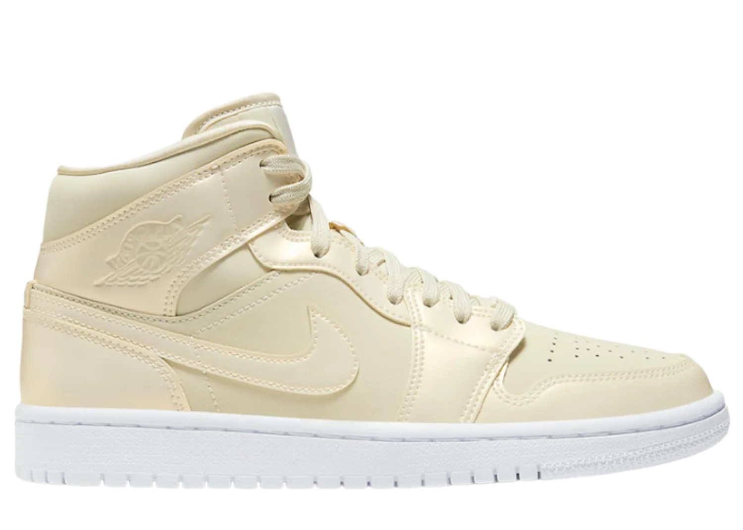 Jordan 1 Mid Goose Feather Yellow (W)