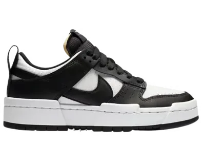 Nike Dunk Low Disrupt Black White (W)