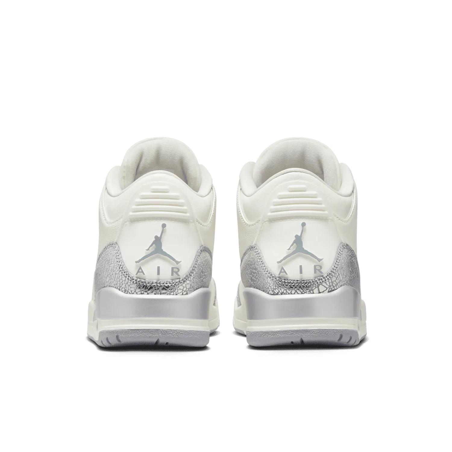 Air Jordan 3 Retro Sail Metallic Silver (W) image 4