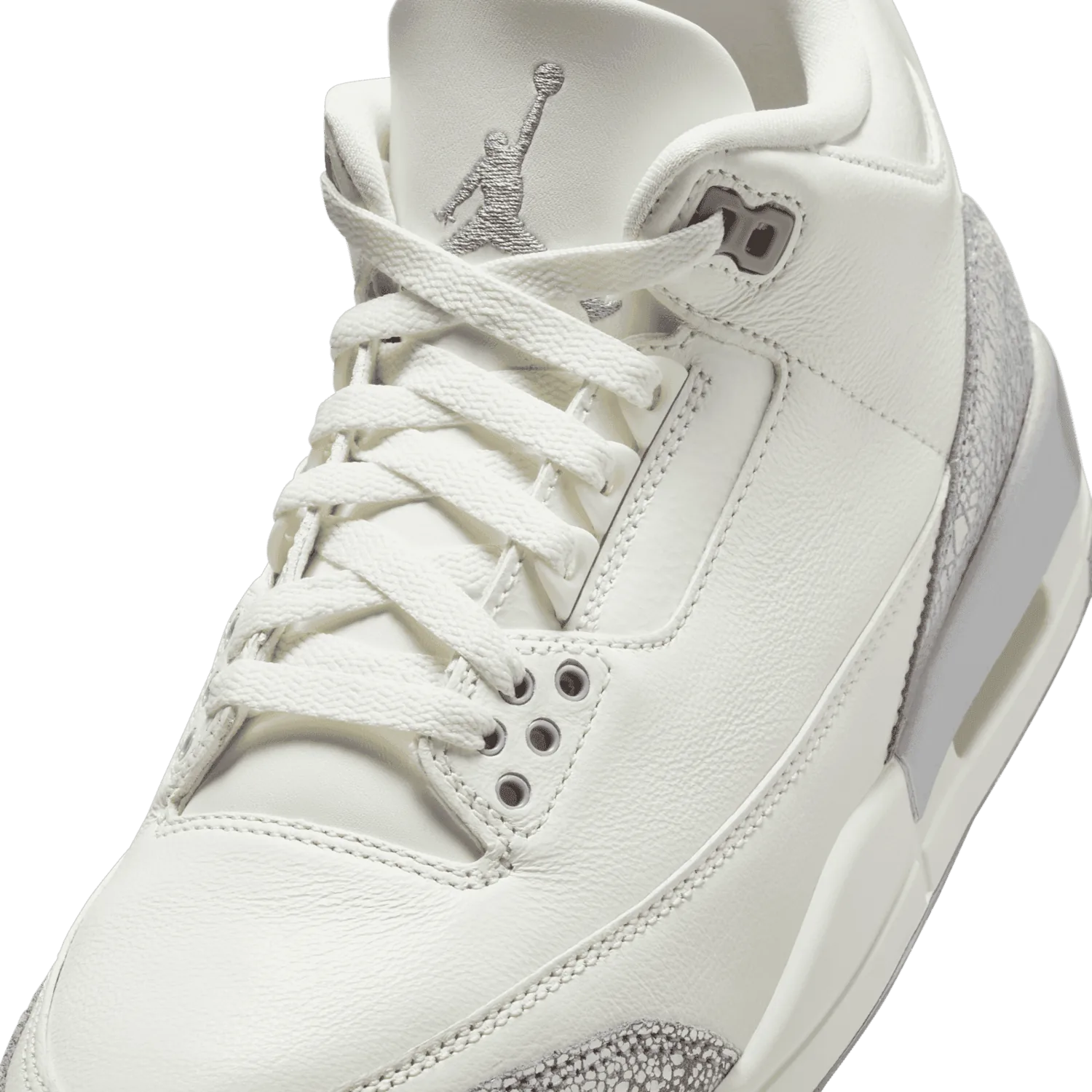 Air Jordan 3 Retro Sail Metallic Silver (W) image 5