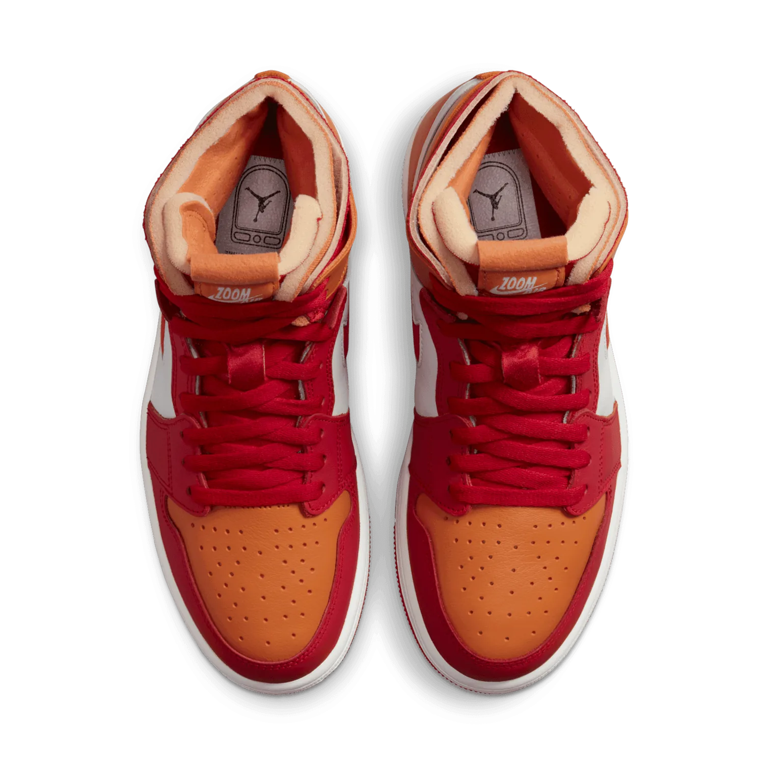 Jordan 1 High Zoom CMFT Fire Red Hot Curry (W) image 3