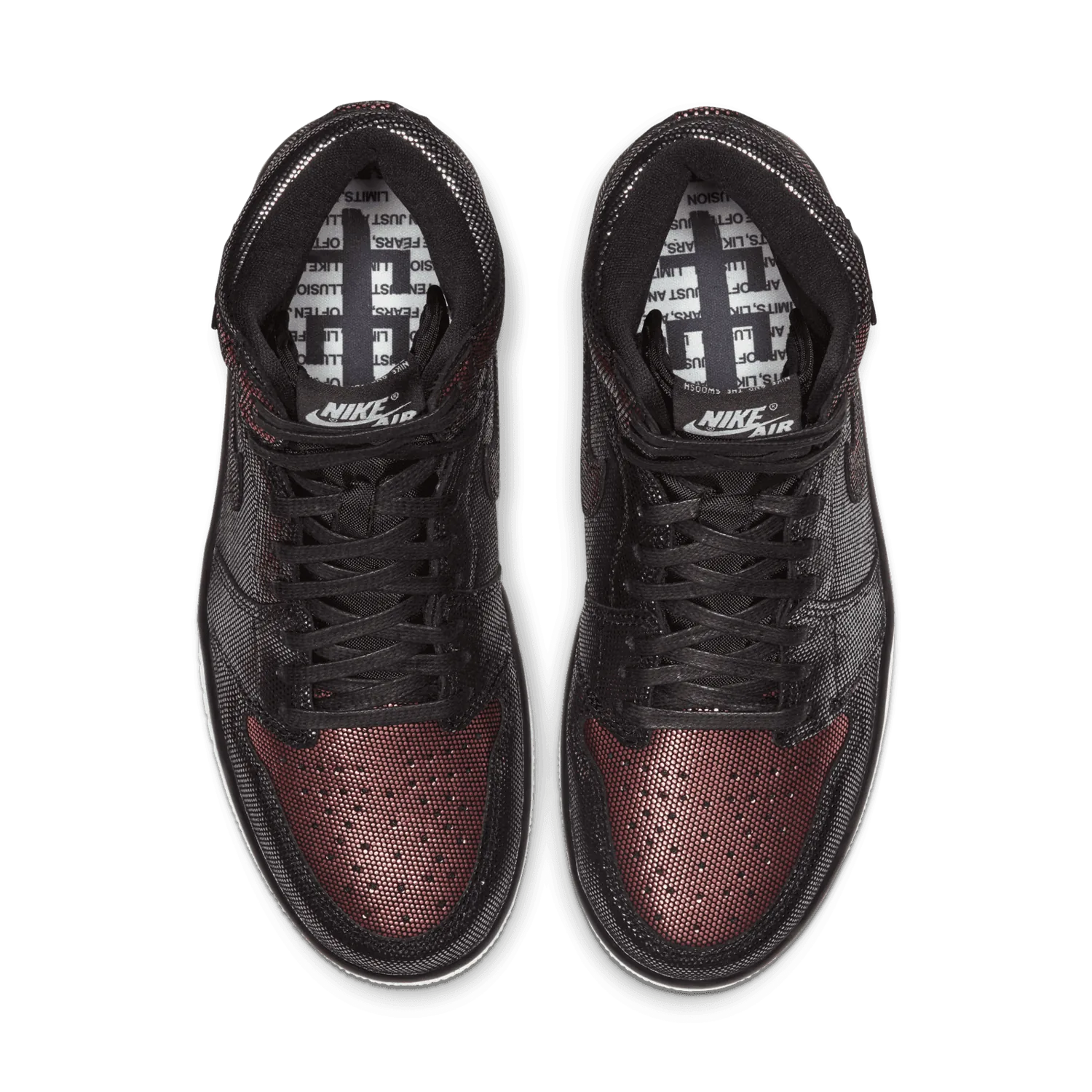 Jordan 1 Retro High Fearless Metallic Rose Gold (W) image 4