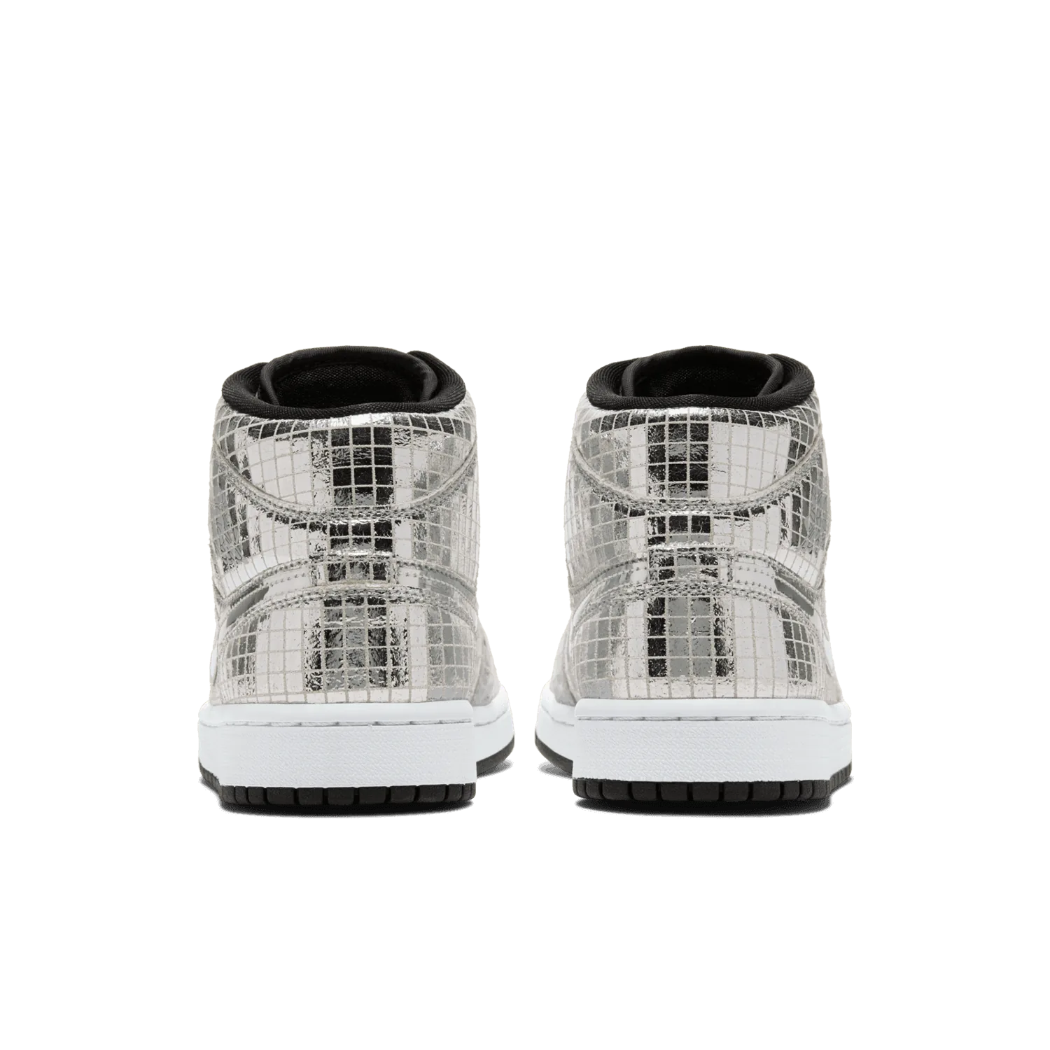 Jordan 1 Mid SE Disco Metallic Silver (W) image 5