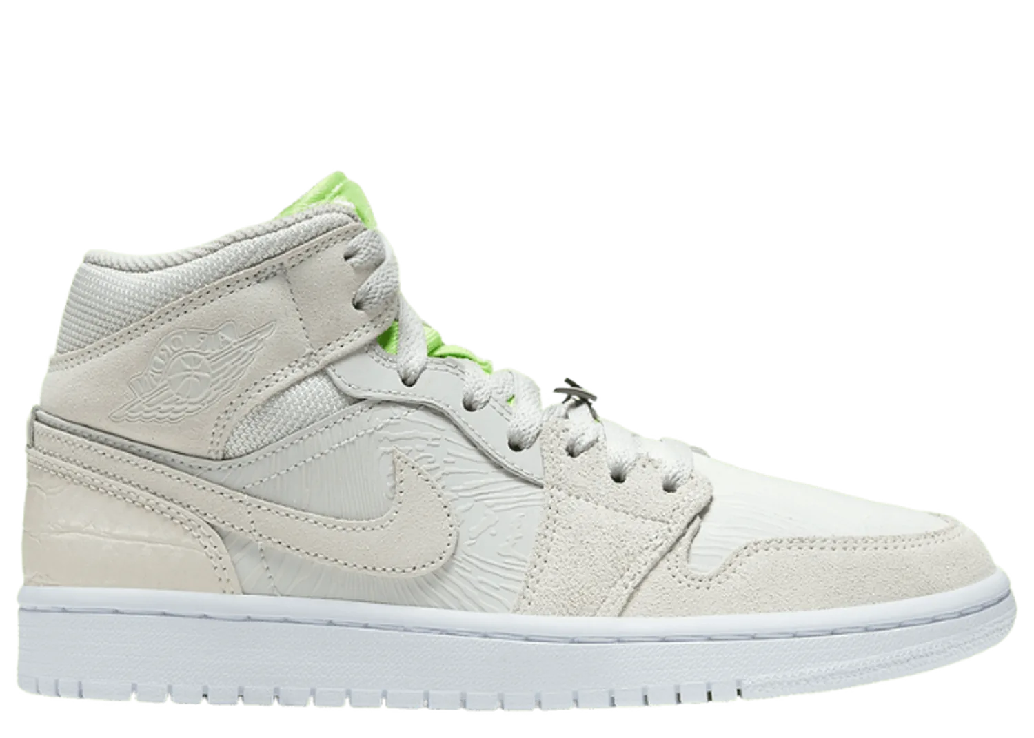 Jordan 1 Mid Vast Grey Ghost Green (W)