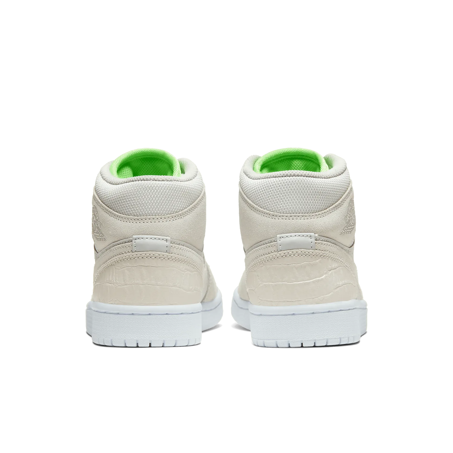 Jordan 1 Mid Vast Grey Ghost Green (W) image 5