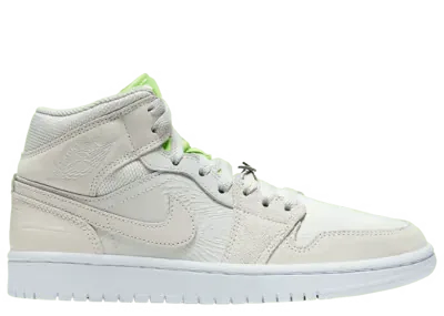 Jordan 1 Mid Vast Grey Ghost Green (W)